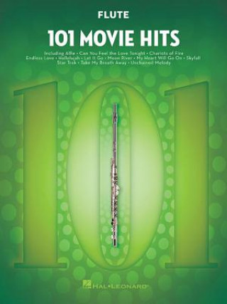 Könyv 101 Movie Hits for Flute Hal Leonard Publishing Corporation