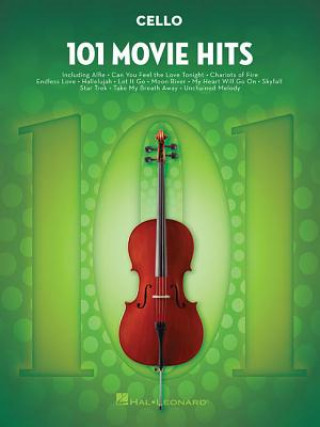 Könyv 101 Movie Hits for Cello Hal Leonard Publishing Corporation