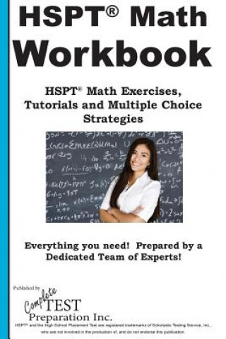 Könyv HSPT Math Workbook Complete Test Preparation Inc