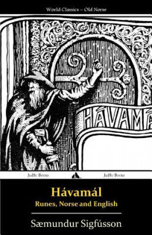 Könyv Havamal - Runes, Norse and English Saemundur Sigfusson