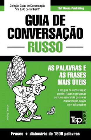 Kniha Guia de Conversacao Portugues-Russo e dicionario conciso 1500 palavras Andrey Taranov