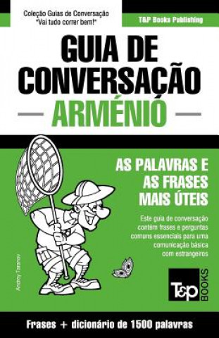 Kniha Guia de Conversacao Portugues-Armenio e dicionario conciso 1500 palavras Andrey Taranov