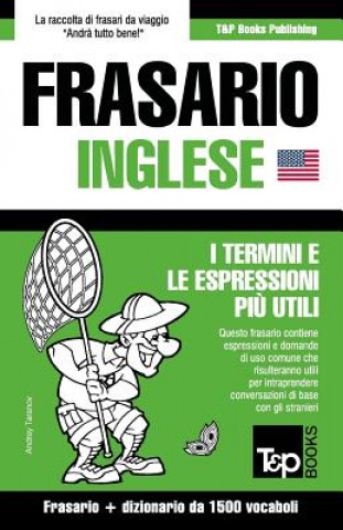 Knjiga Frasario Italiano-Inglese e dizionario ridotto da 1500 vocaboli Andrey Taranov