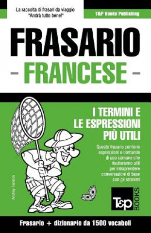 Carte Frasario Italiano-Francese e dizionario ridotto da 1500 vocaboli Andrey Taranov