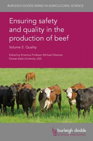 Knjiga Ensuring Safety and Quality in the Production of Beef Volume 2 Mick Price