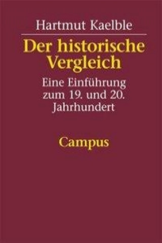 Kniha Der historische Vergleich Hartmut Kaelble