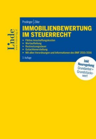 Kniha Immobilienbewertung im Steuerrecht (f. Österreich) Christian Prodinger