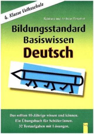 Carte Bildungsstandard Deutsch Basiswissen 4. Klasse Volksschule Reinhold Zinterhof