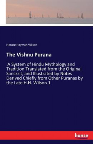 Livre Vishnu Purana Horace Hayman Wilson