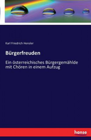 Könyv Burgerfreuden Karl Friedrich Hensler