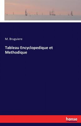 Book Tableau Encyclopedique et Methodique M Bruguiere