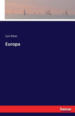 Carte Europa Carl Ritter