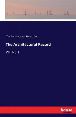 Buch Architectural Record The Architectural Record Co.