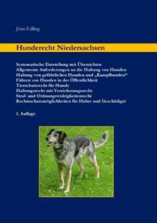 Kniha Hunderecht Niedersachsen Jörn Edling
