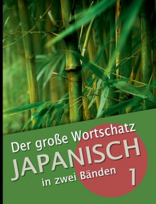 Книга grosse Wortschatz Japanisch in zwei Banden Band 1 Martin Clauß