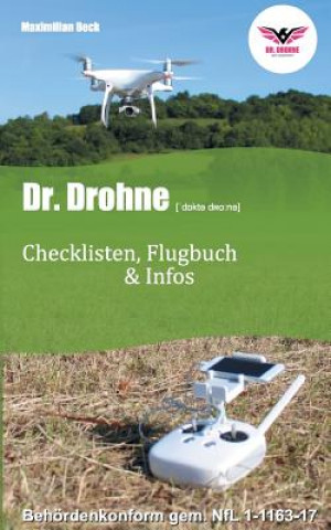 Buch Dr. Drohne - Checklisten, Flugbuch & Infos Maximilian Beck