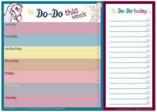 Книга Dodo Daily to Do List Notepad (A4) Classic Rebecca Jay