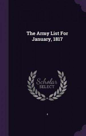 Книга Army List for January, 1817 4