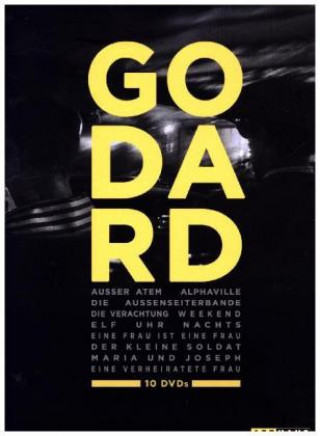Videoclip Best of Jean-Luc Godard, 10 DVDs, 10 DVD-Video Jean-Luc Godard