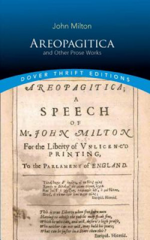 Könyv Areopagitica and Other Prose Works John Milton