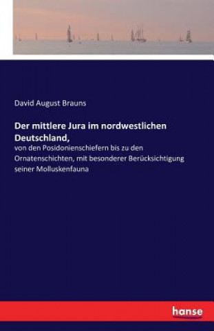 Carte mittlere Jura im nordwestlichen Deutschland, David August Brauns