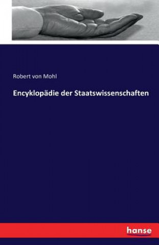 Carte Encyklopadie der Staatswissenschaften Robert von Mohl
