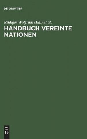 Книга Handbuch Vereinte Nationen Jens A. Brückner