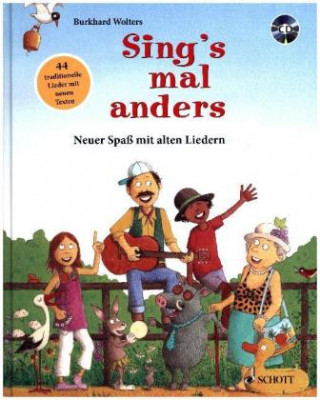 Tiskanica Sing's mal anders, m. Audio-CD Burkhard Wolters