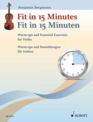 Materiale tipărite Fit in 15 Minutes / Fit in 15 Minuten Benjamin Bergmann