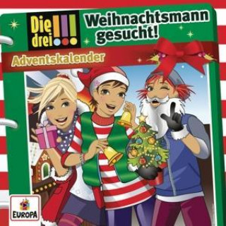 Audio Die drei !!! Weihnachtsmann gesucht (drei Ausrufezeichen) 