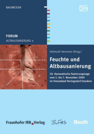 Kniha Feuchte und Altbausanierung Helmuth Venzmer