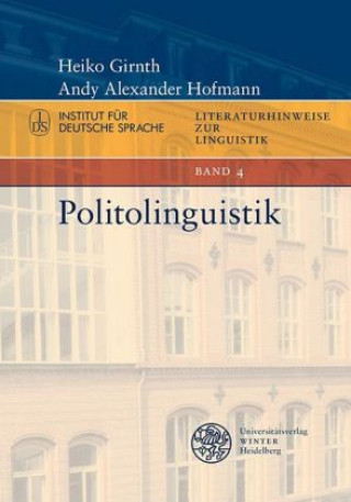 Kniha Politolinguistik Heiko Girnth