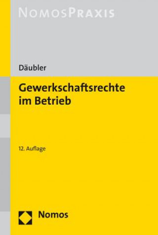 Book Gewerkschaftsrechte im Betrieb Wolfgang Däubler