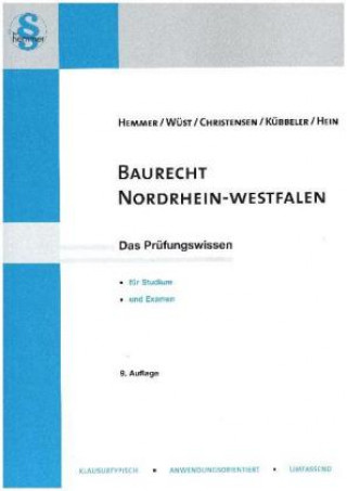 Livre Baurecht Nordrhein-Westfalen Karl E. Hemmer