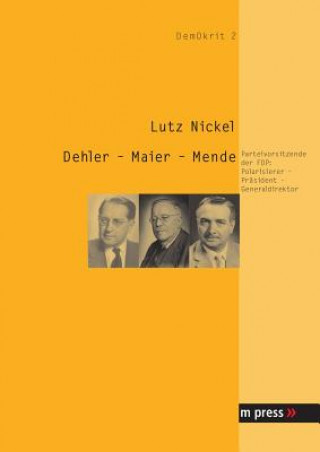 Carte Dehler - Maier - Mende Lutz Nickel
