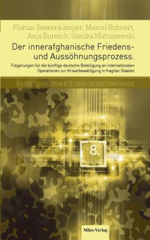 Kniha innerafghanische Friedens- und Aussoehnungsprozess Sandra Matuszewski