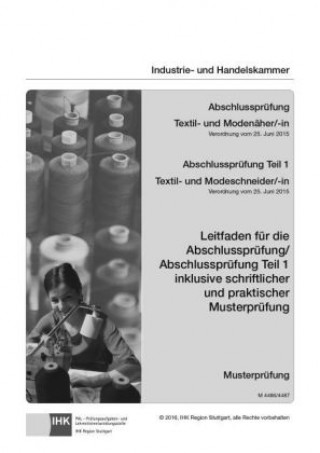 Carte PAL-Musteraufgabensatz - Abschlussprüfung Teil 1 - Textil- und Modenäher/-in 