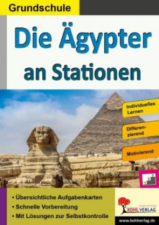 Książka Die Ägypter an Stationen Autorenteam Kohl-Verlag