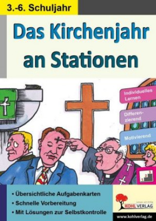 Книга Das Kirchenjahr an Stationen Waldemar Mandzel