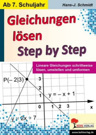 Kniha Gleichungen lösen - Step by Step Hans-J. Schmidt