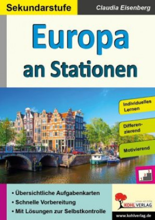 Kniha Europa an Stationen / Sekundarstufe Claudia Eisenberg