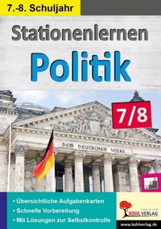 Kniha Stationenlernen Politik 7./8. Schuljahr Birgit Brandenburg