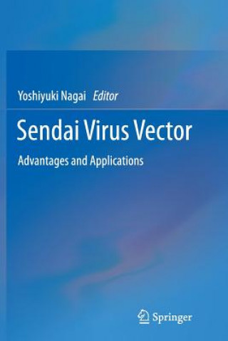 Książka Sendai Virus Vector Yoshiyuki Nagai