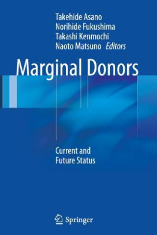 Kniha Marginal Donors Takehide Asano