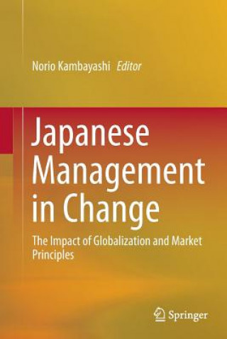 Livre Japanese Management in Change Norio Kambayashi