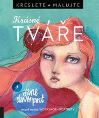 Книга Kreslete a malujte Krásné tváře Jane Davenport