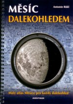 Kniha Měsíc dalekohledem Antonín Rükl