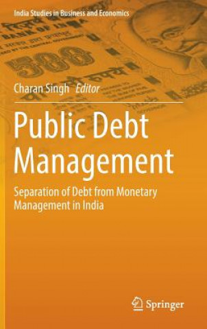 Kniha Public Debt Management Charan Singh