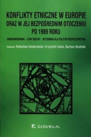 Kniha Konflikty etniczne w Europie oraz w jej bezposrednim otoczeniu po 1989 roku 