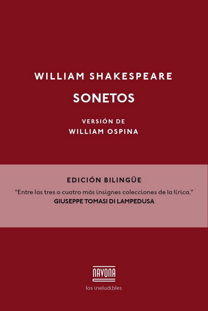 Knjiga SONETOS Shakespeare